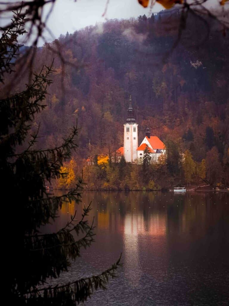 voyage Slovénie Lac Bled en automne