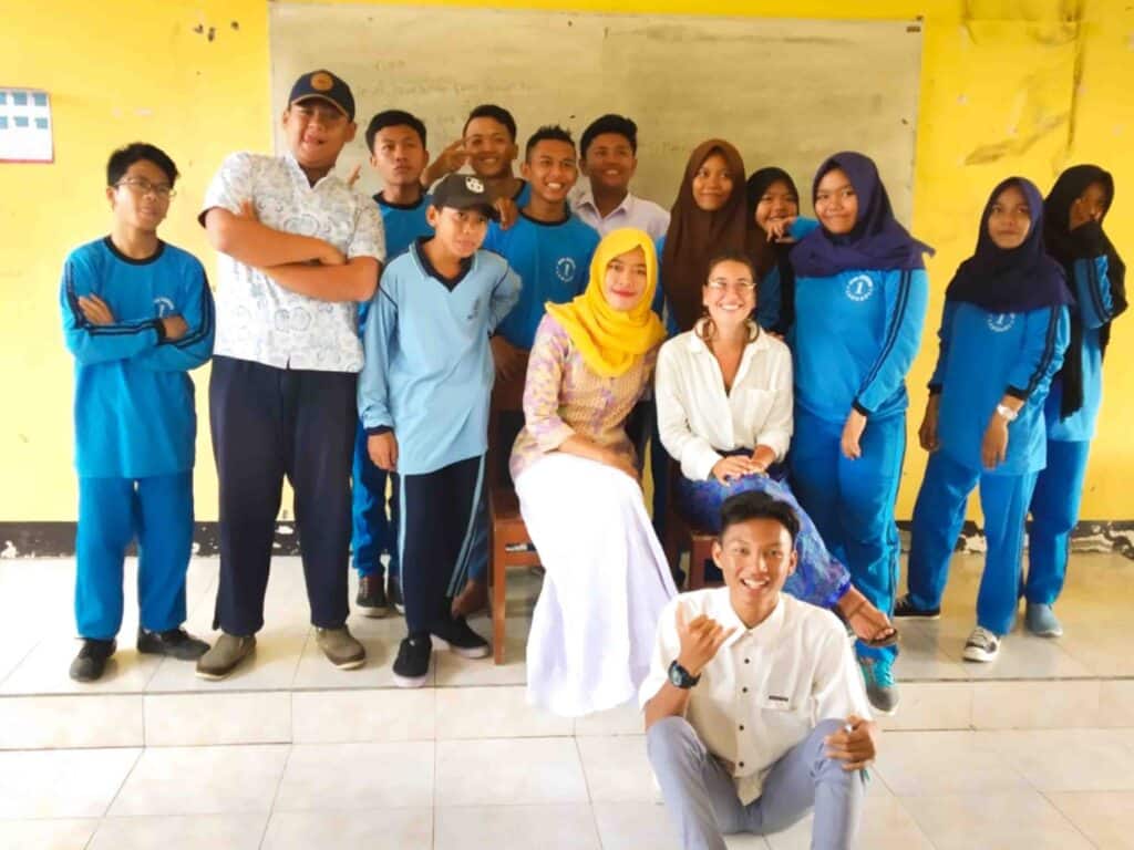 école lombok Indonésie