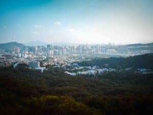 panorama sur Seoul