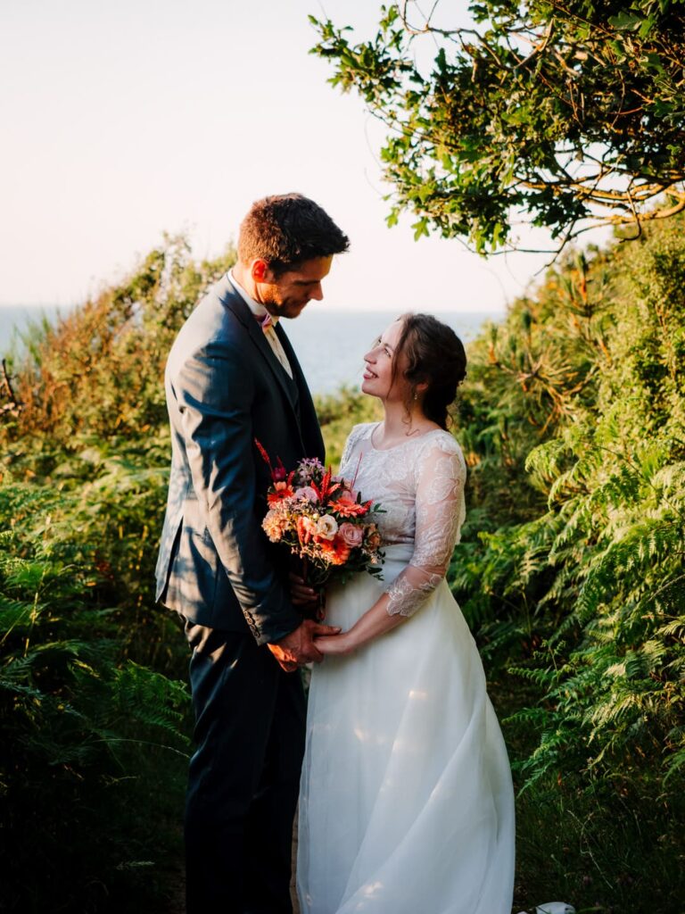séance photo couple après le mariage