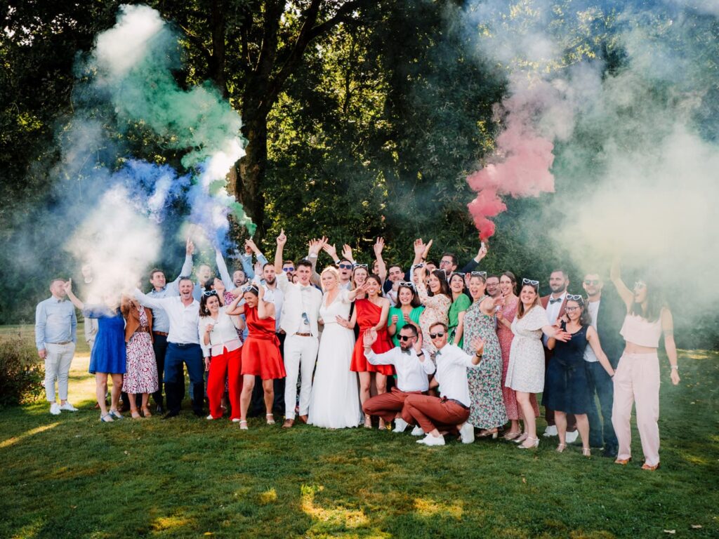 Photo de groupes de mariage à Vannes