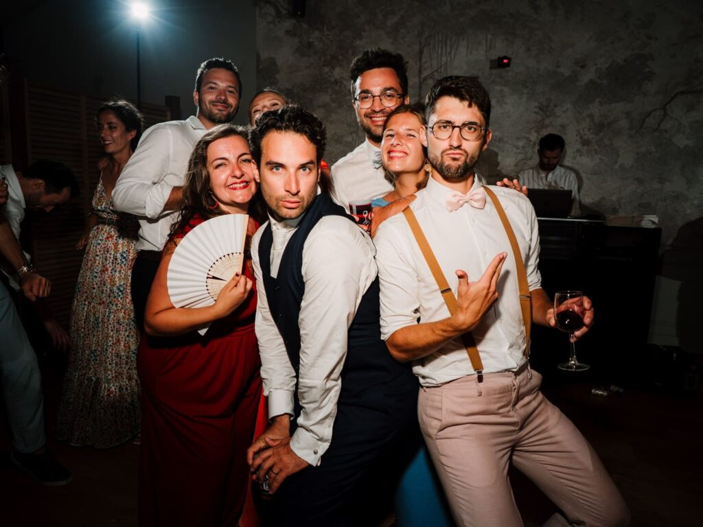 Soirée de mariage photo