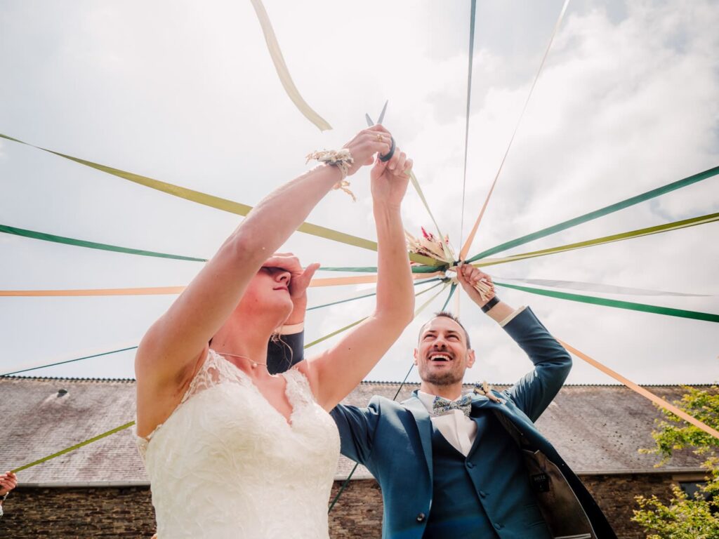 Ronde du ruban en mariage