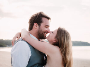 Shooting photo couple en Bretagne