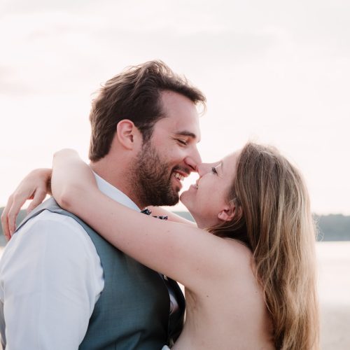 Shooting photo couple en Bretagne