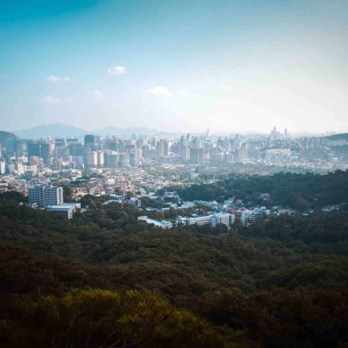 panorama sur Seoul